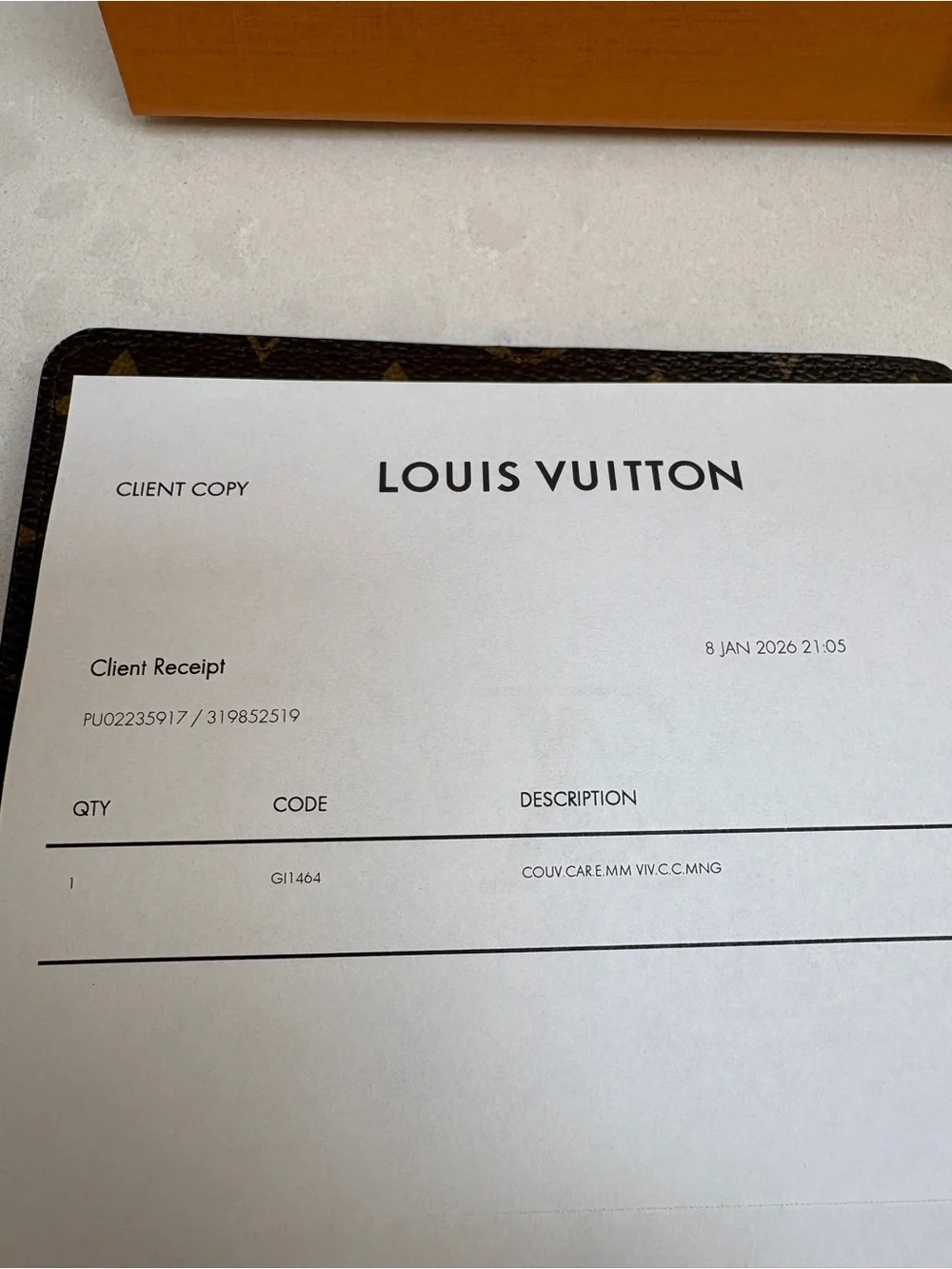 Authentic Louis Vuitton Monogram Vivienne MM Notebook Cover